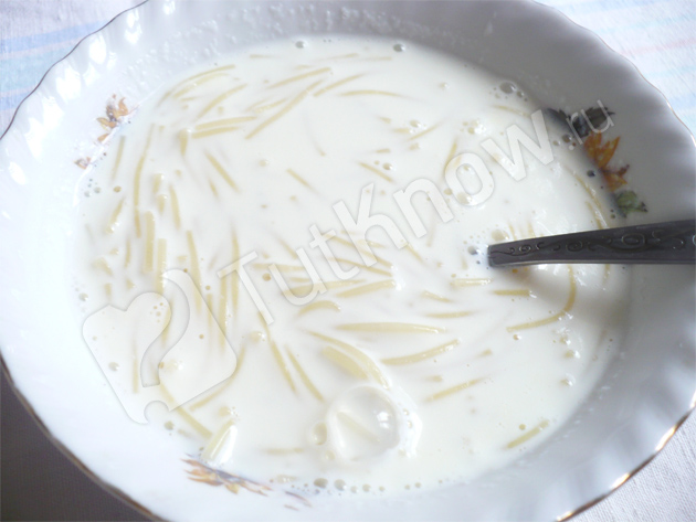 Лапша на молоке