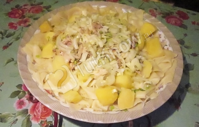 Бешбармак из курицы