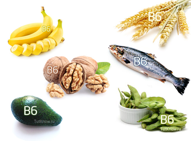 В каких продуктах содержится витамин В6