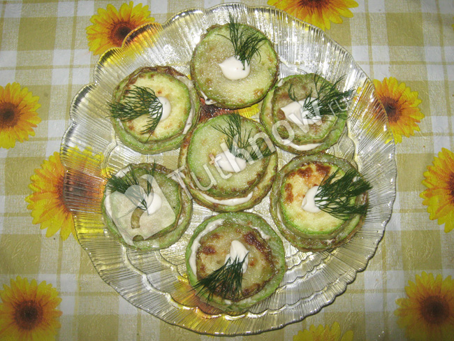Закуска из кабачков, рецепт шаг 4