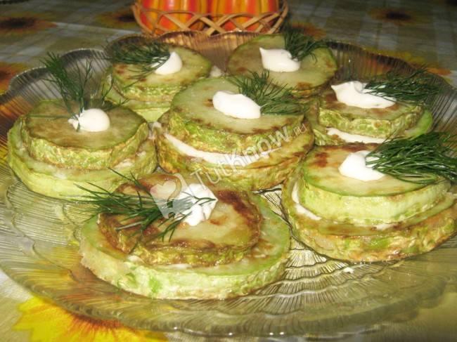 Закуска из кабачков