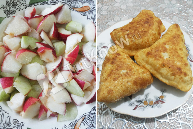 Рецепт баурсаки с начинкой, яблоками