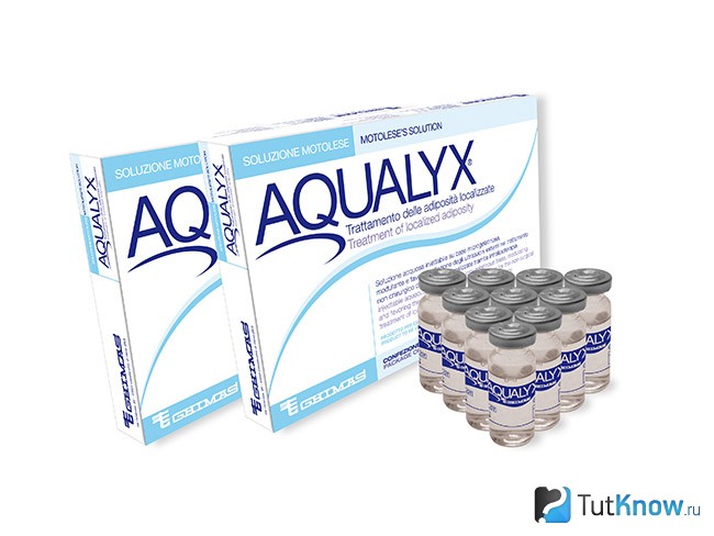 Акваликс Aqualyx для похудения - уколы в живот