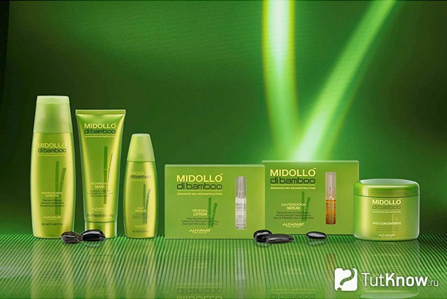 Уход за волосами после каутеризации - Midollo di Bamboo