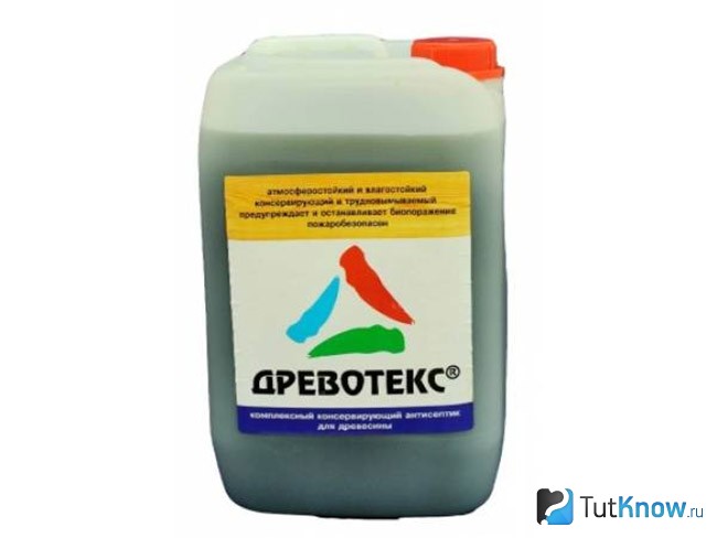 Древотекс - антисептик для защиты древесины