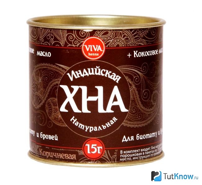 Индийская хна для биотату