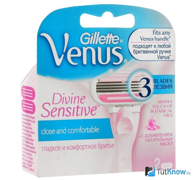 Бритва Gillette Venus для депиляции