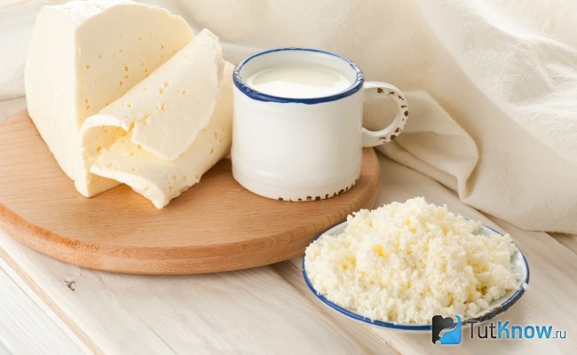 Молочные продукты