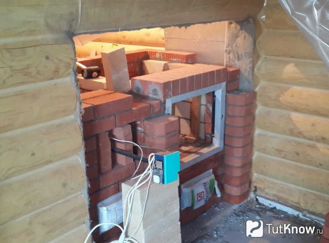 Кладка газовой печи