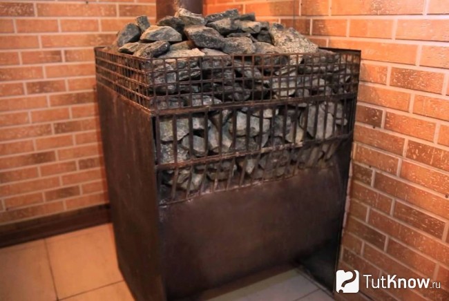Газовая печь в бане