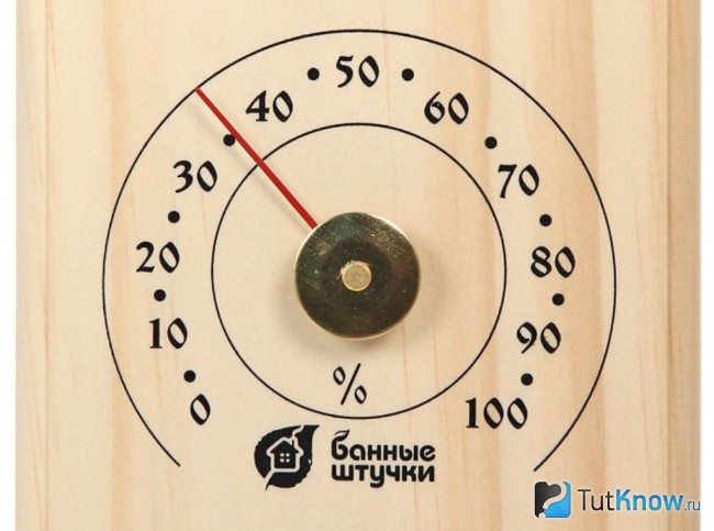 Банный гигрометр