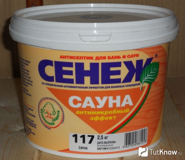 Антисептик СЕНЕЖ
