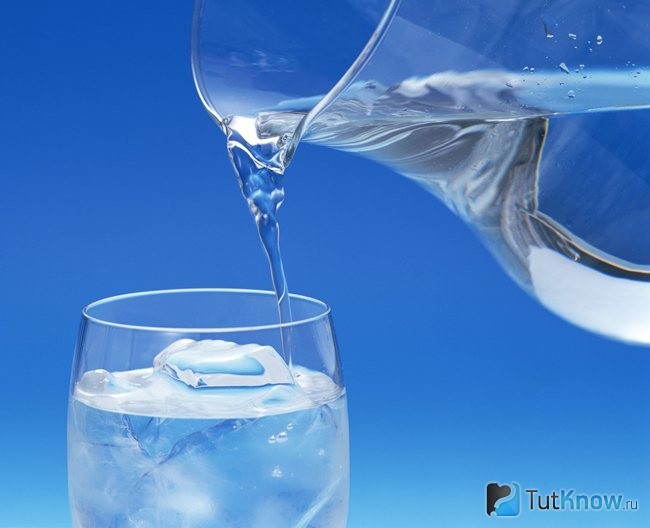 Чистая негазированная вода для ускорения метаболизма