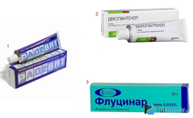 мазь от шелушения