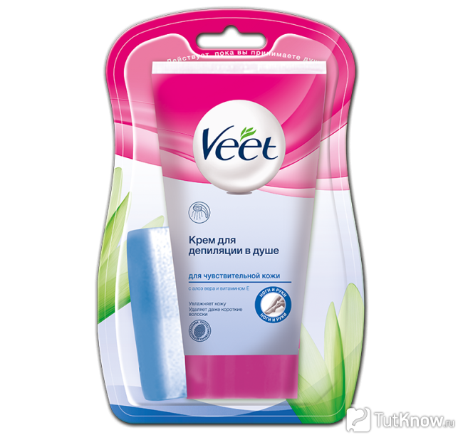 Крем Veet для депиляции в душе