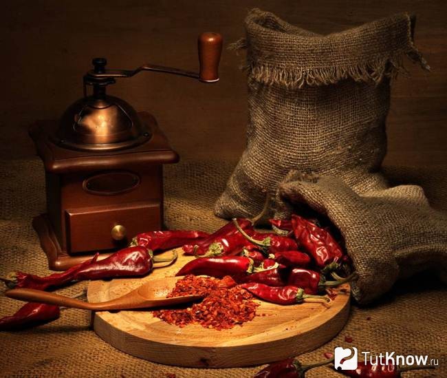 Перец для приготовления настойки