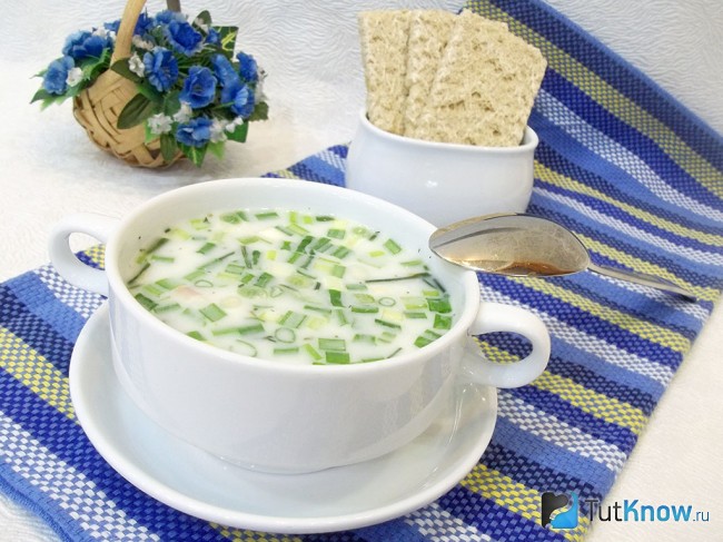 Готовая зимняя окрошка