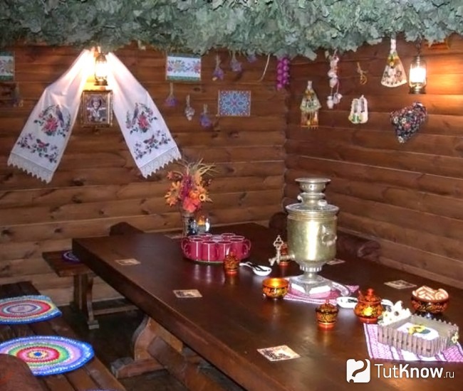 Обустройство кухни бани