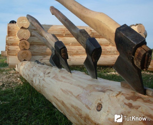 Бревно для бани