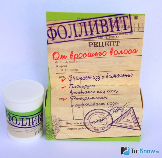Фолливит крем от вросших волос