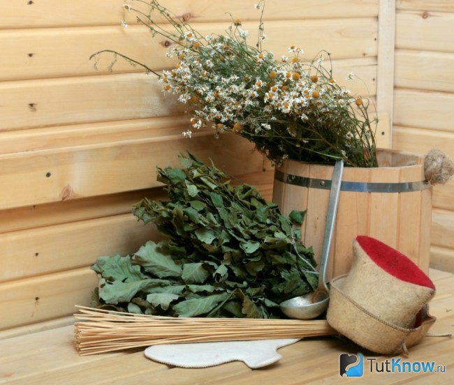 Веники для банных процедур