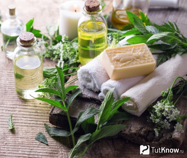 Эфирные масла и травы для бани