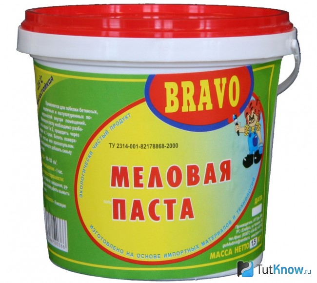 Меловая паста