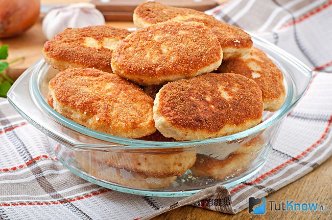 Диетические котлеты из куриного филе