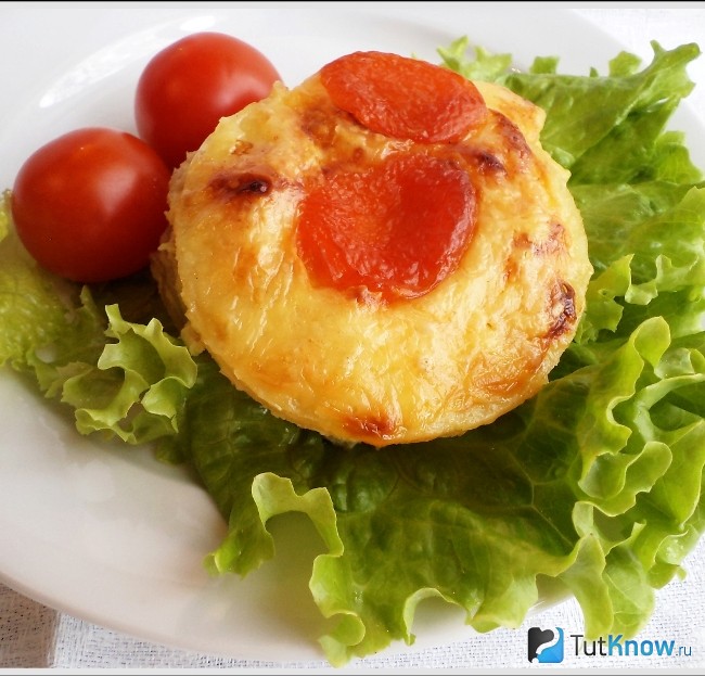Мясо под ананасом