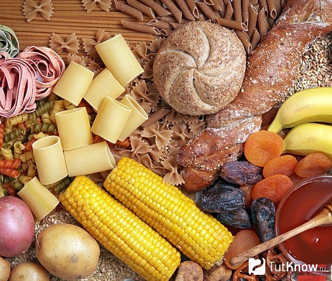 Продукты, содержащие углеводы
