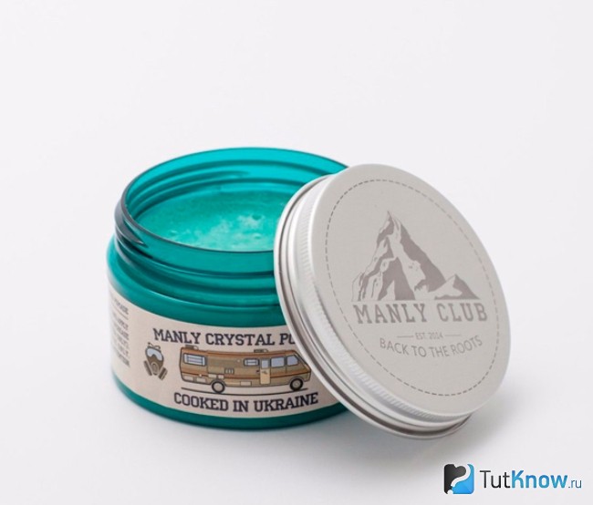 Средство для укладки волос MANLY CRYSTAL POMADE