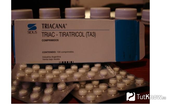 Триакана в форме таблеток