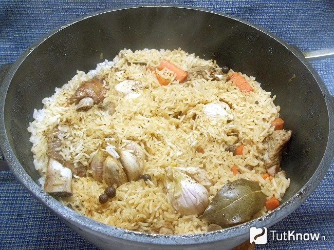 Готовый плов