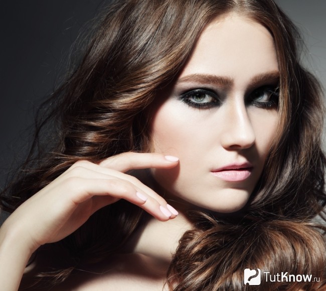 Smokey Eyes для серых глаз