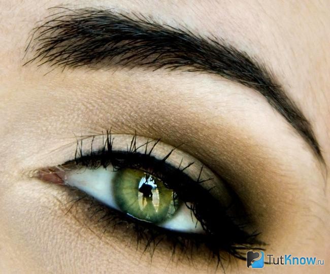 Smokey Eyes для зеленых глаз