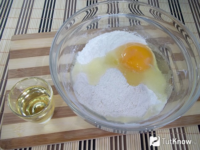 К продуктам добавлено масло