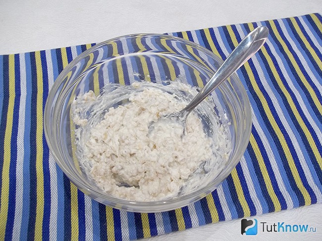 Продукты перемешаны
