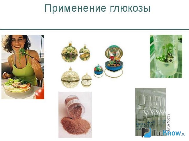 Продукты, в которых содержится глюкоза