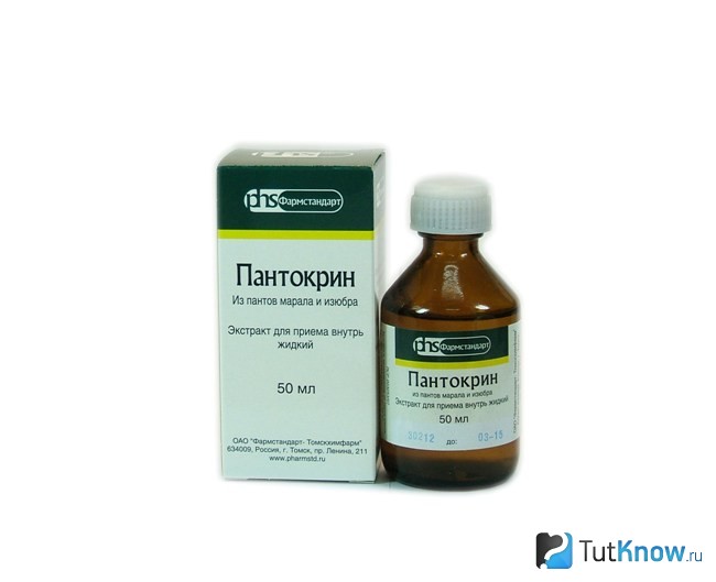 Препарат Пантокрин