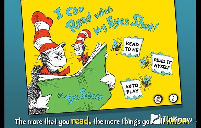 I can Read with My Eyes Shut