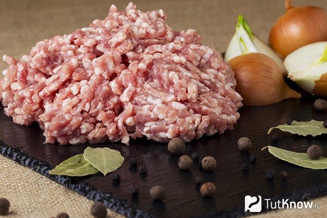 Сочный фарш для пельменей