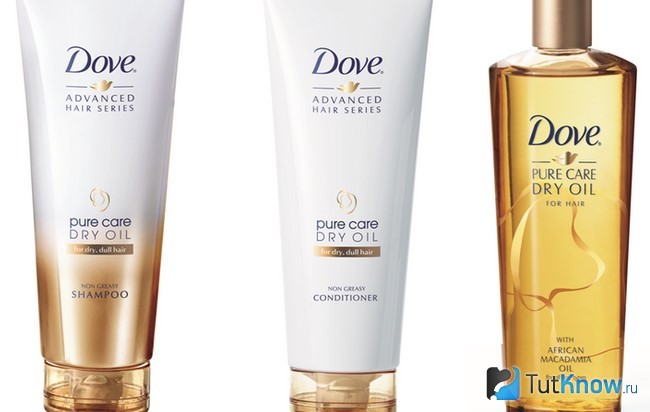 Средства по уходу за волосами Dove