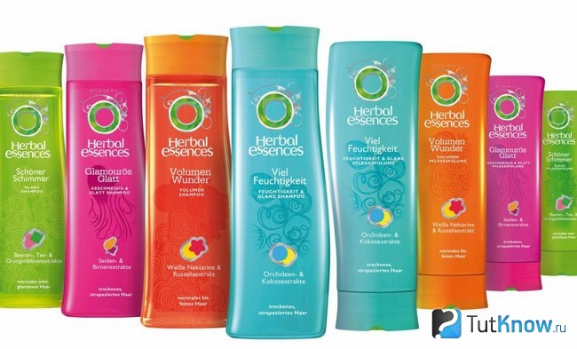 Шампуни Herbal Essences