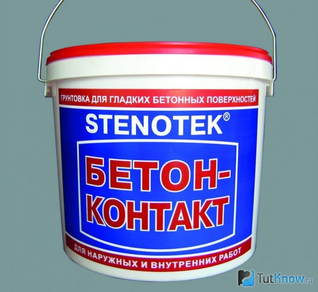Грунтовка бетон-контакт Stenotek