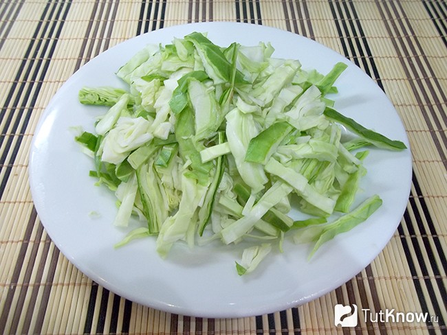 Капуста нашинкована