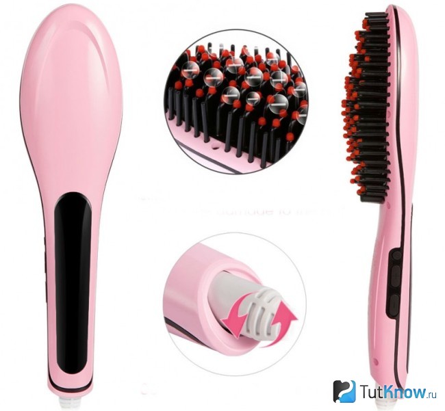 Расческа для выпрямления волос Fast Hair Straightener