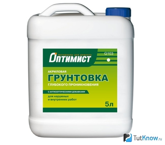 Грунтовка глубокого проникновения