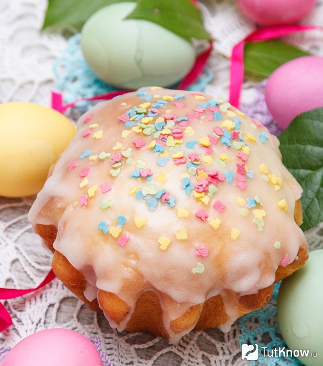 Глазурь с сахаром без яиц