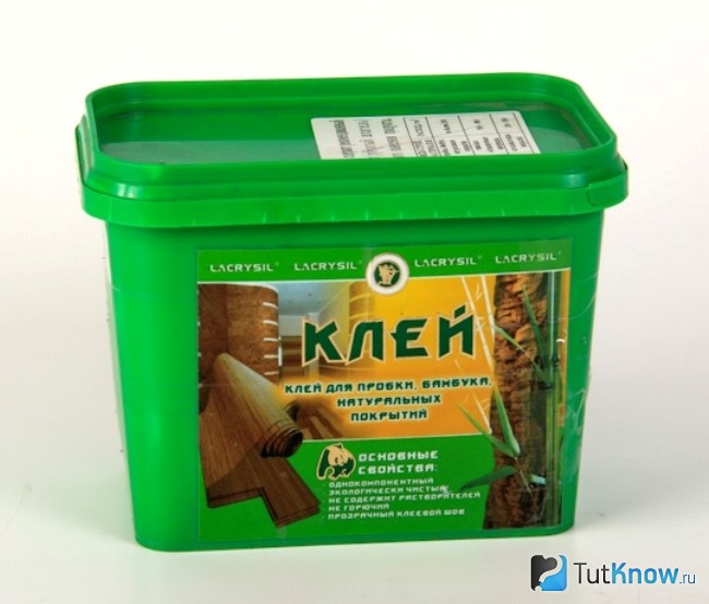 Клей для пробковых обоев
