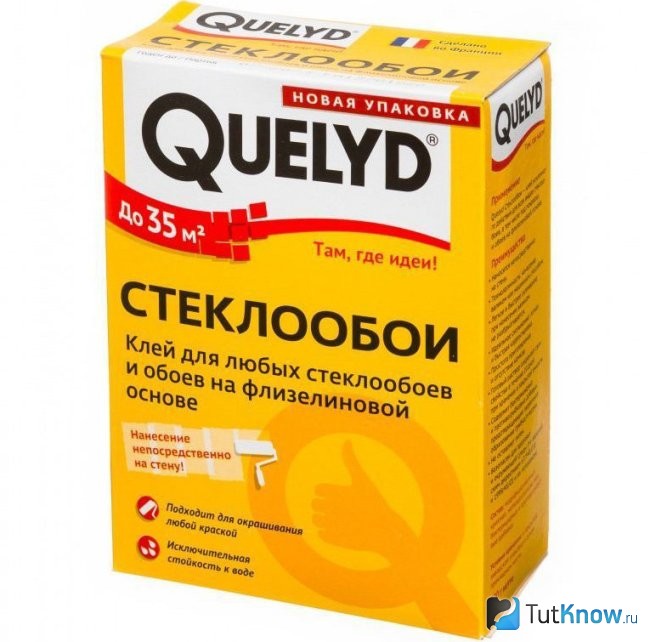 Клей для стекловолоконных обоев